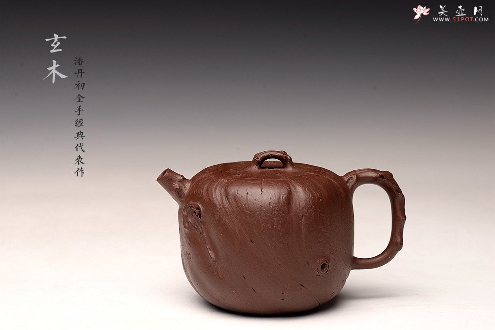 紫砂壶图片：花货新风尚 妙趣横生 潘丹初经典全手之作 玄木 木叶动秋声~ - 美壶网