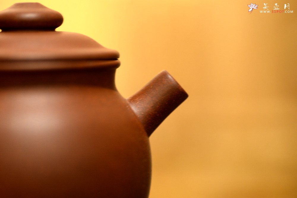 紫砂壶图片：美壶特惠 玩味巨轮 茶人最爱 实用 独孔加不锈钢滤网 - 美壶网