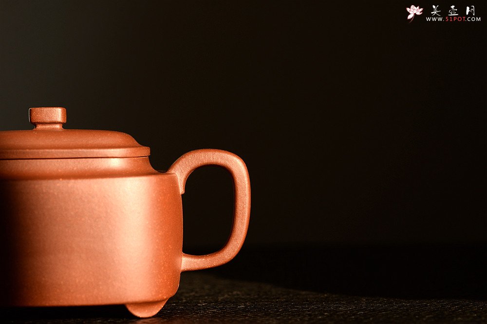 紫砂壶图片：于洪跃丙申秋全手新品 单片拍打 方正俊秀 温文尔雅 紫炉 - 美壶网