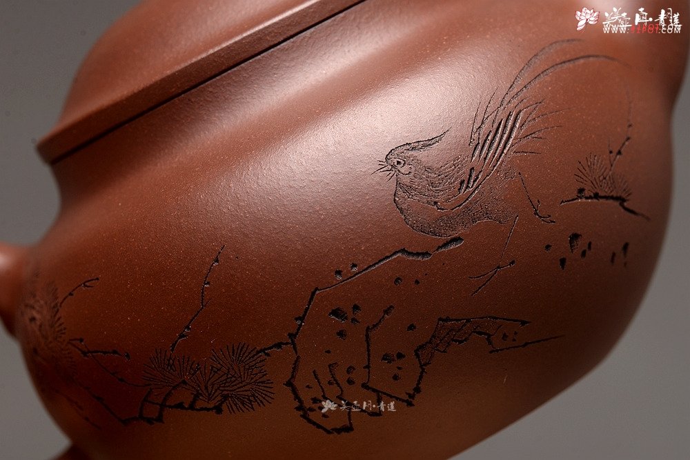 紫砂壶图片：钱伟刚新品 莲子 器型饱满 实用佳品 - 美壶网