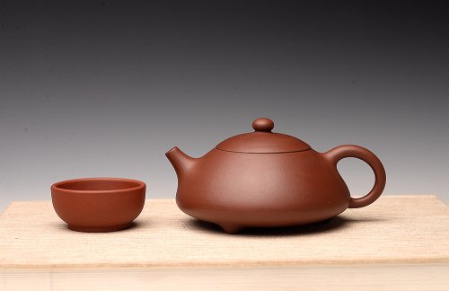 曲峰紫砂壶 柔中带刚 西施瓢 原矿底槽清