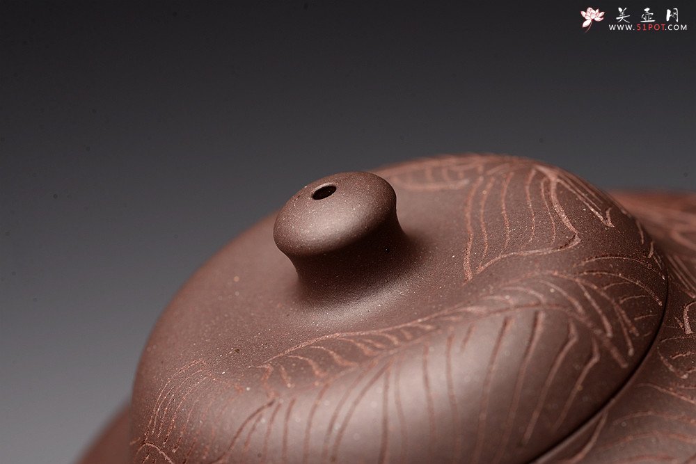 紫砂壶图片：邵春良丙申年 经典作品 曼生合欢 甚得古意 高温四号井紫泥  - 美壶网