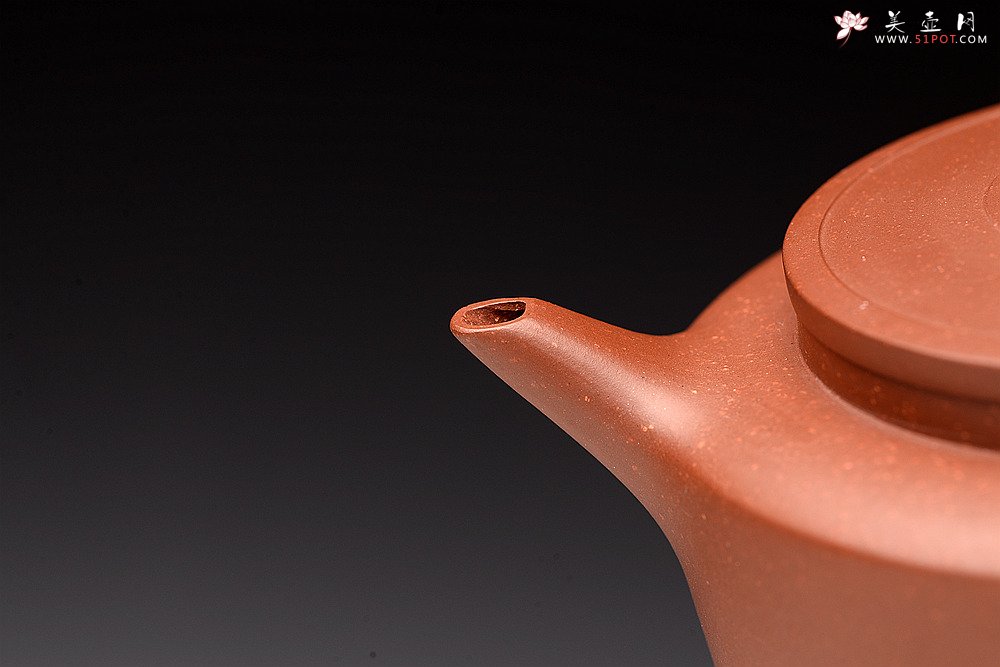 紫砂壶图片：路达丙申全手新作 线条挺拔 单片拍打成型 性价比高 圆璧 - 美壶网