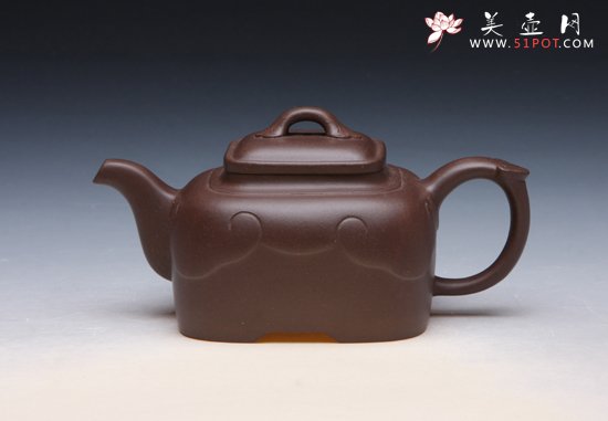 紫砂壶图片：四方如意 - 美壶网