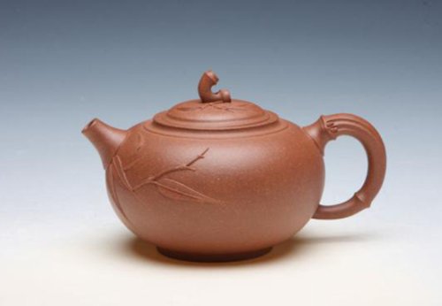 江晓颖紫砂壶 竹趣 原矿降坡泥