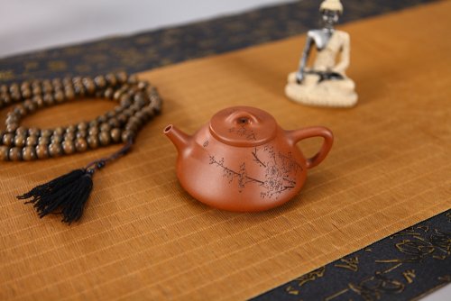 周路健紫砂壶 全手优美俊秀小石瓢 原矿降坡泥