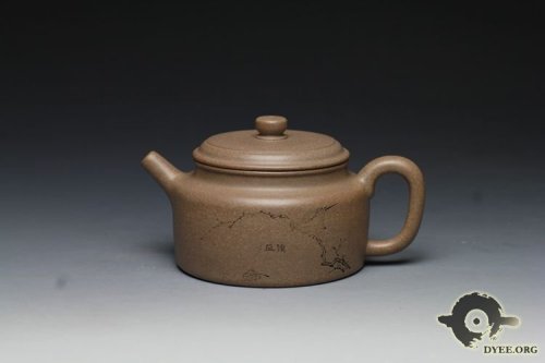 刘从伟紫砂壶 德钟 青灰泥