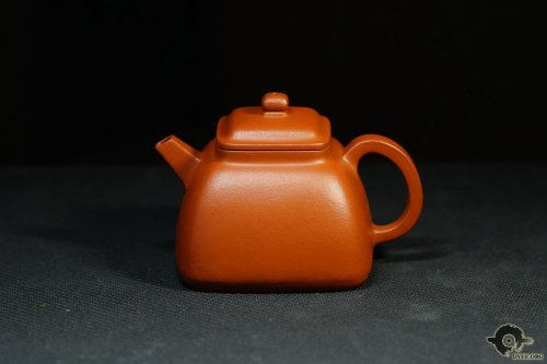 陆杰紫砂壶 荆玉四方欣赏 原矿朱泥