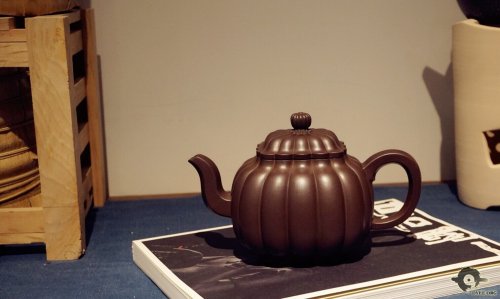 葛陶中紫砂壶 方菊仅供欣赏 原矿紫泥