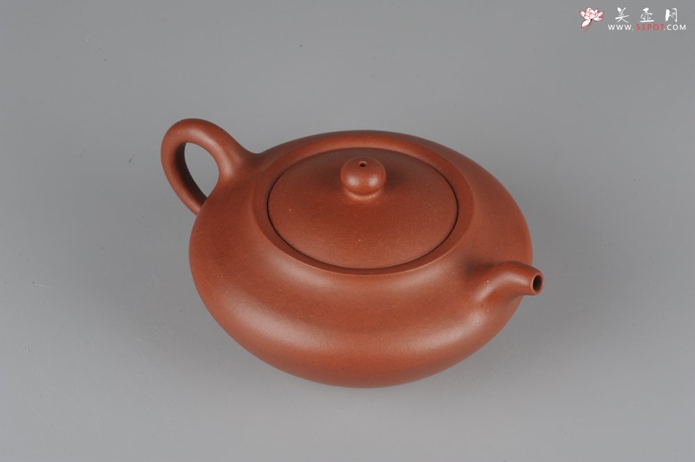 紫砂壶图片：端庄秀美全手工合盘 - 美壶网