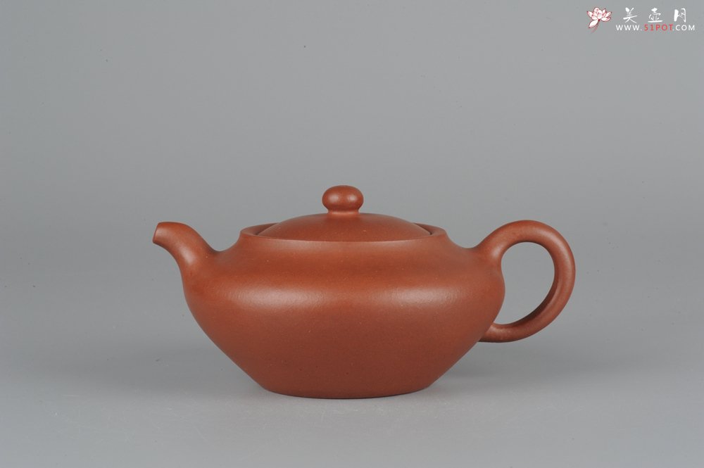 紫砂壶图片：端庄秀美全手工合盘 - 美壶网