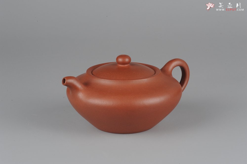 紫砂壶图片：端庄秀美全手工合盘 - 美壶网