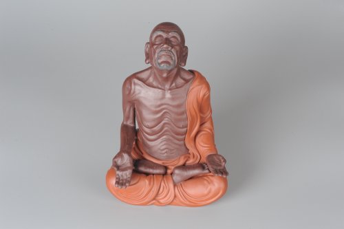 美壶定制紫砂壶 静观罗汉 醉泥人郑玉阳精品雕塑 大号精品 