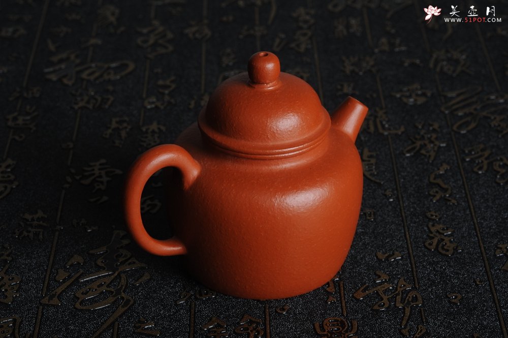 紫砂壶图片：美壶特惠 优质朱泥宫灯 - 美壶网