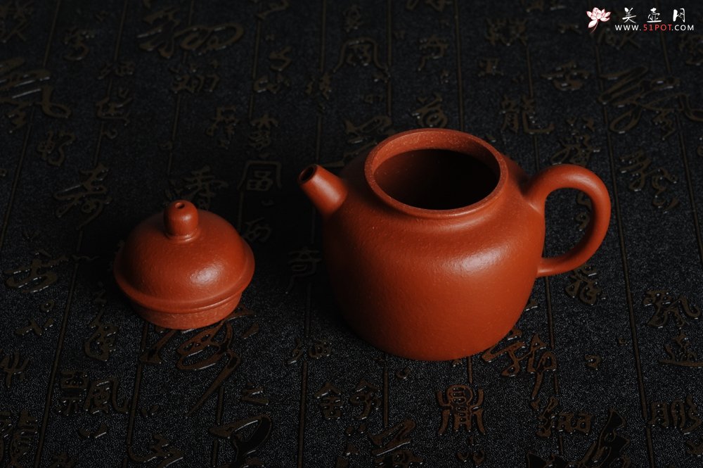 紫砂壶图片：美壶特惠 优质朱泥宫灯 - 美壶网