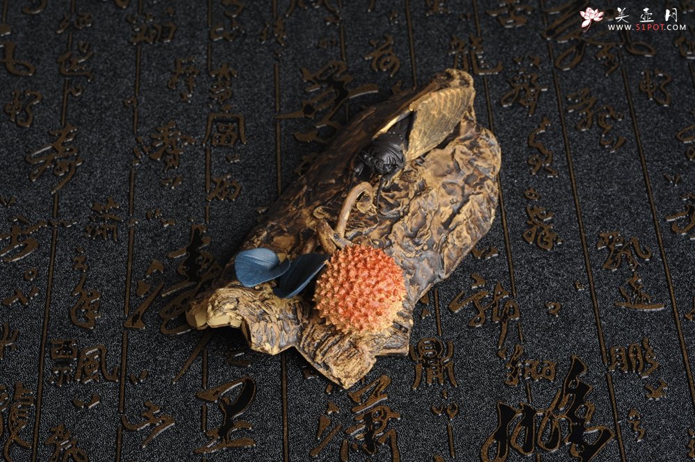 紫砂壶图片：美宠特惠 荔枝熟了，知了声声叫着夏天 - 美壶网