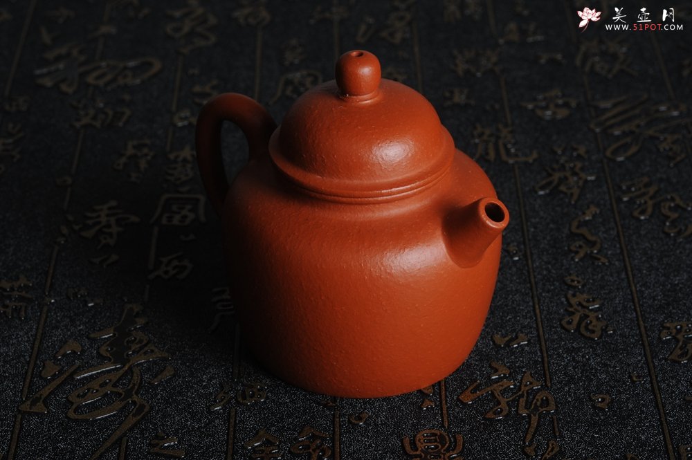 紫砂壶图片：美壶特惠 优质朱泥宫灯 - 美壶网
