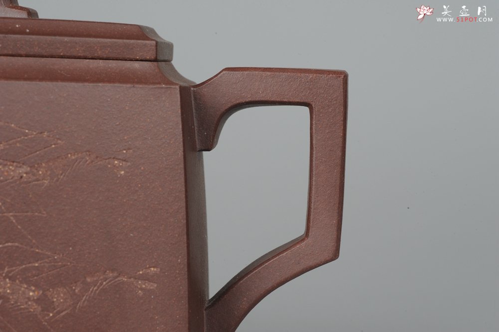 紫砂壶图片：美壶特惠 精品全手工高六方 - 美壶网