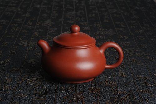 美壶定制紫砂壶 美壶特惠 大红袍朱泥 非铁红色素泥 潘壶 大红袍