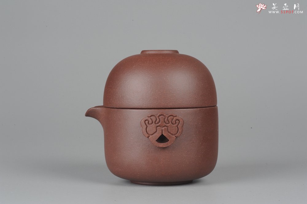 紫砂壶图片：美杯特惠 办公旅行便携式茶具快客杯 泥料非常好 送礼自用佳品 - 美壶网