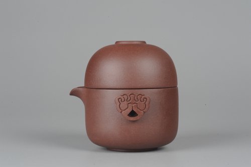 美壶定制紫砂壶 美杯特惠 办公旅行便携式茶具快客杯 泥料非常好 送礼自用佳品 原矿紫泥