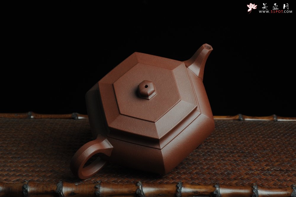 紫砂壶图片：美壶回馈壶友特惠 精致全手工大彬六方 - 美壶网