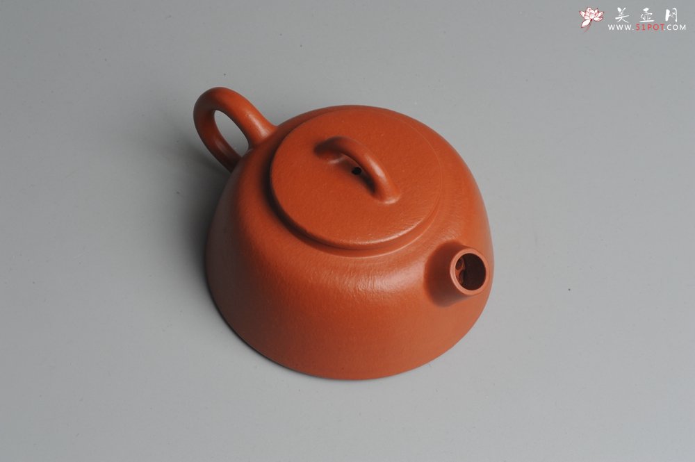 紫砂壶图片：全手工拙味大炮嘴壶 鱼笊篱^_^ - 美壶网