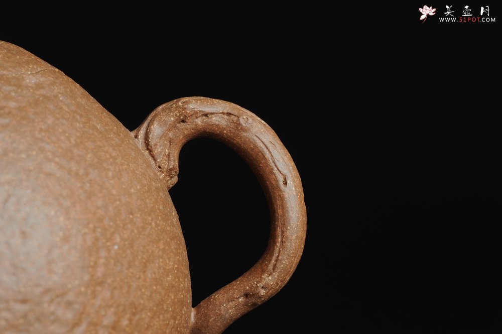 紫砂壶图片：仿生花货 全手工文人小福橘 肌理丰富 - 美壶网