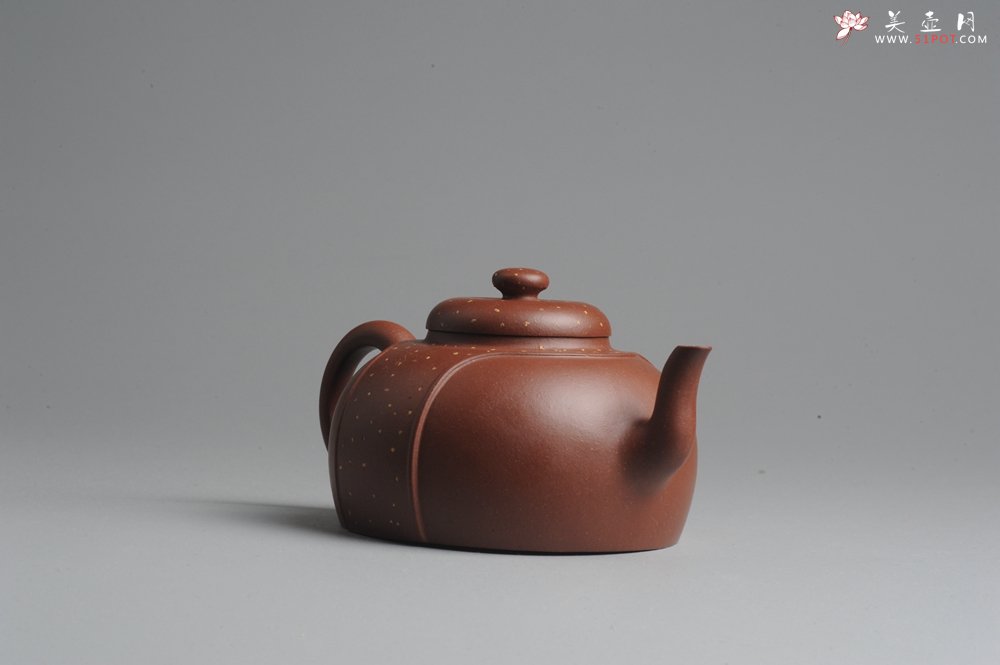 紫砂壶图片：美壶特惠 铺沙龙带壶 饱满精神 - 美壶网