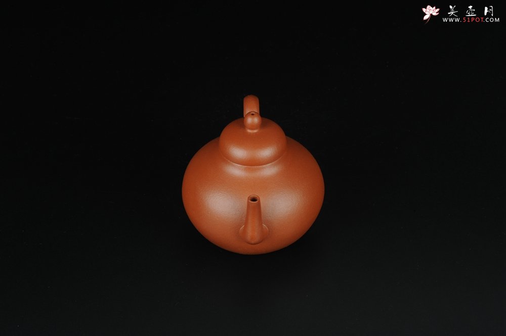 紫砂壶图片：美壶特惠 小红泥思亭 小清新 - 美壶网