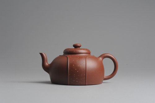 美壶定制紫砂壶 美壶特惠 铺沙龙带壶 饱满精神 原矿紫泥