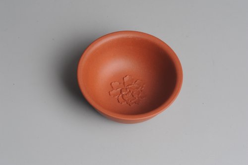 美壶定制紫砂壶 牡丹品茗杯 不包邮 原矿段泥