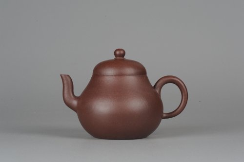 陈敏紫砂壶 美壶特惠 全手工精品秀雅高梨形 原矿紫泥