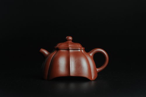 朱泥实力派紫砂壶 玄夫玉菱 