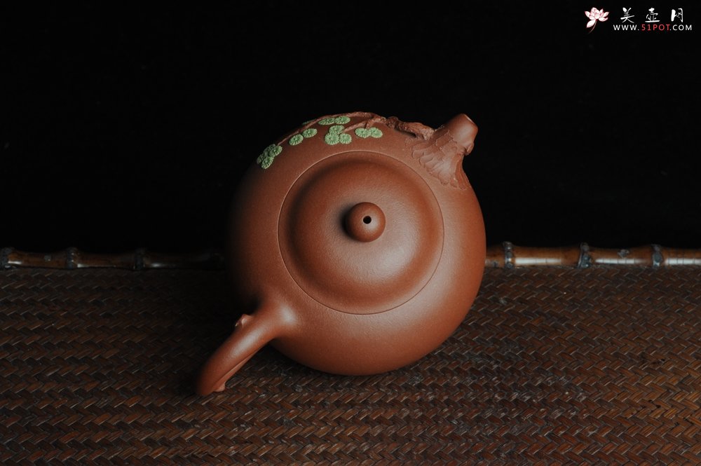 紫砂壶图片：美壶特惠 小花货松花玉乳 - 美壶网