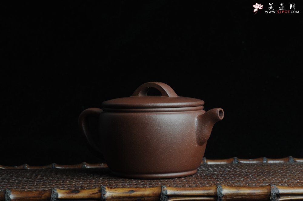 紫砂壶图片：美壶特惠 优质紫泥汉瓦 摹曼生铭文 文气十足 - 美壶网