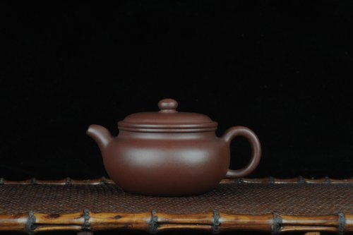 俞欣荣紫砂壶 美壶特惠 优质大口仿古 枣红泥