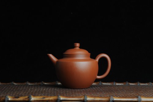 顾老师紫砂壶 端庄秀雅全手工明式剑流 原矿朱泥