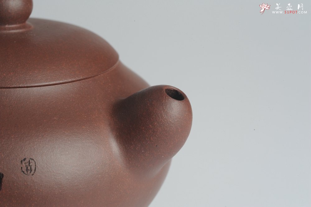 紫砂壶图片：美壶特惠 做工精致山水道洪圆珠 饱满漂亮 出水暴爽  - 美壶网
