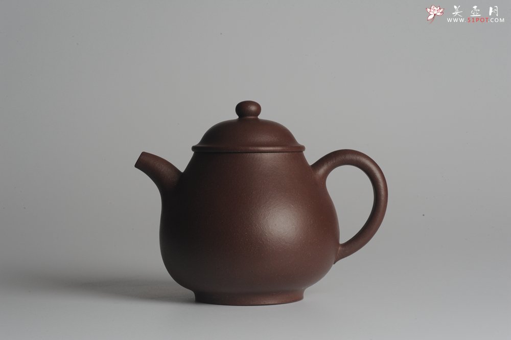紫砂壶图片：全手工优质老紫泥潘壶刹凹成型单片拍打王新云进步之作 - 美壶网