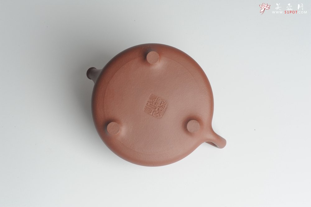 紫砂壶图片：美壶特惠 优质紫泥心舟石瓢 - 美壶网