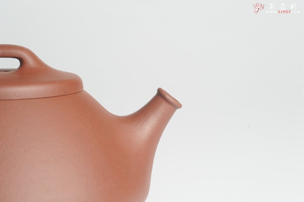 紫砂壶图片：美壶特惠 优质紫泥心舟石瓢 - 美壶网