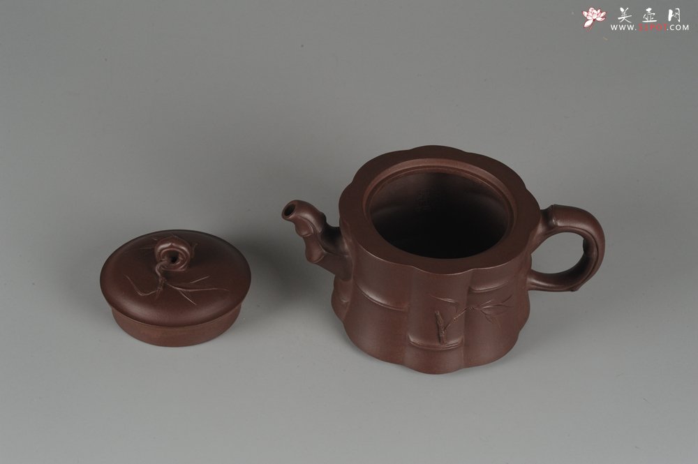 紫砂壶图片：美壶年终特惠 八段竹 - 美壶网