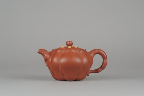 美壶定制紫砂壶 美壶年底特惠 老清水泥秀美莲子壶 原矿清水泥