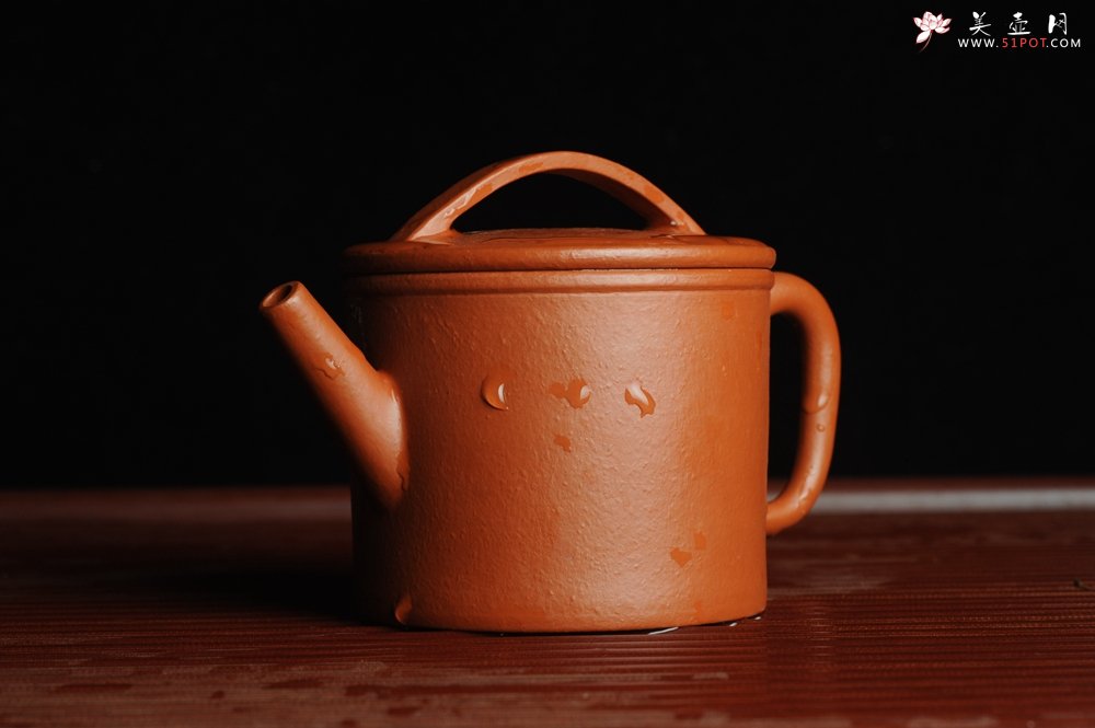 紫砂壶图片：优质赵庄朱泥 精品全手工汉瓦 端庄秀雅 大口实用 出水暴爽 - 美壶网