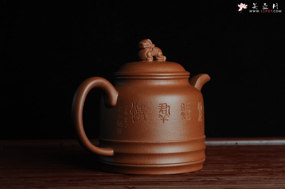 紫砂壶图片：美壶年底特惠 精品立狮壶 请君细品 - 美壶网