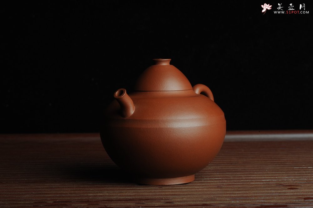 紫砂壶图片：美壶特惠 优质老清水泥 茶人醉爱 文人小雅小影壶 - 美壶网