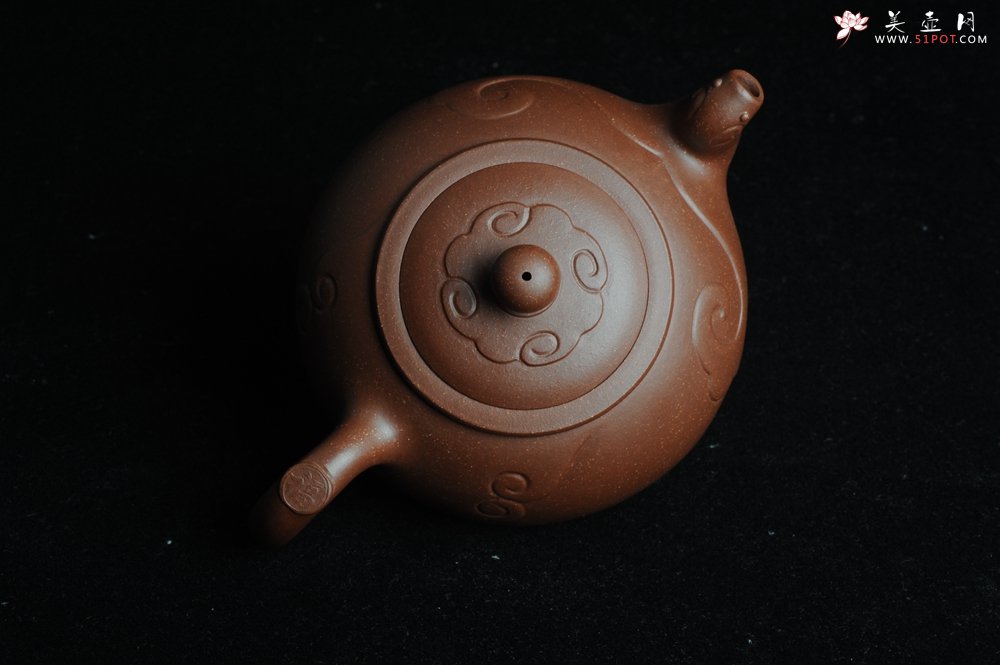 紫砂壶图片：美壶特惠 原创祥云纳福壶 - 美壶网