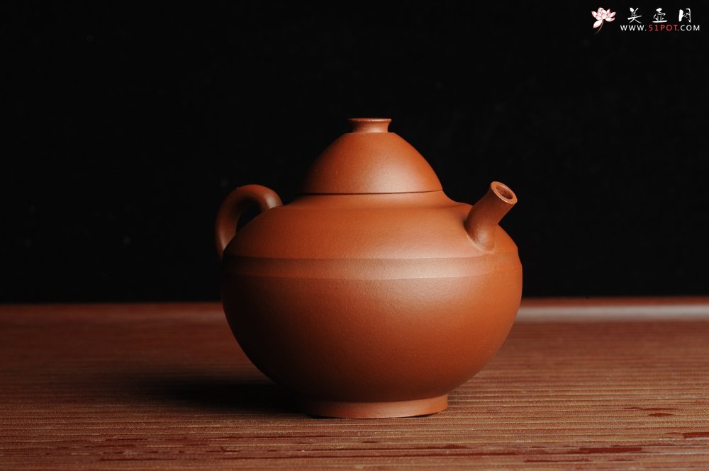 紫砂壶图片：美壶特惠 优质老清水泥 茶人醉爱 文人小雅小影壶 - 美壶网