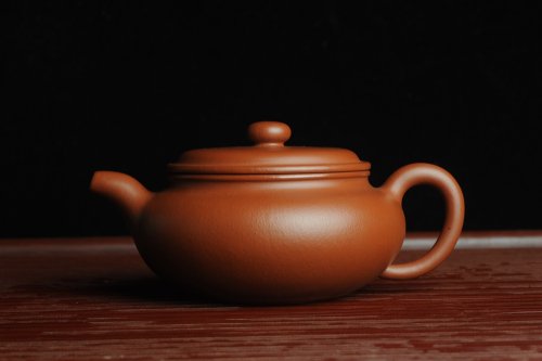 顾老师紫砂壶 正宗小煤窑朱泥 全手工仿古 气韵流畅 小煤窑朱泥